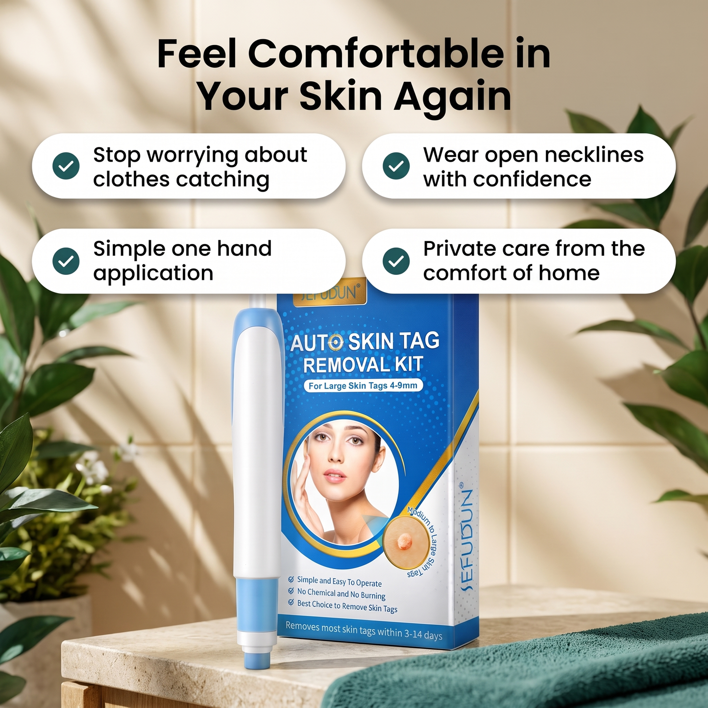 SkinFreely Skin Tag Removal Kit