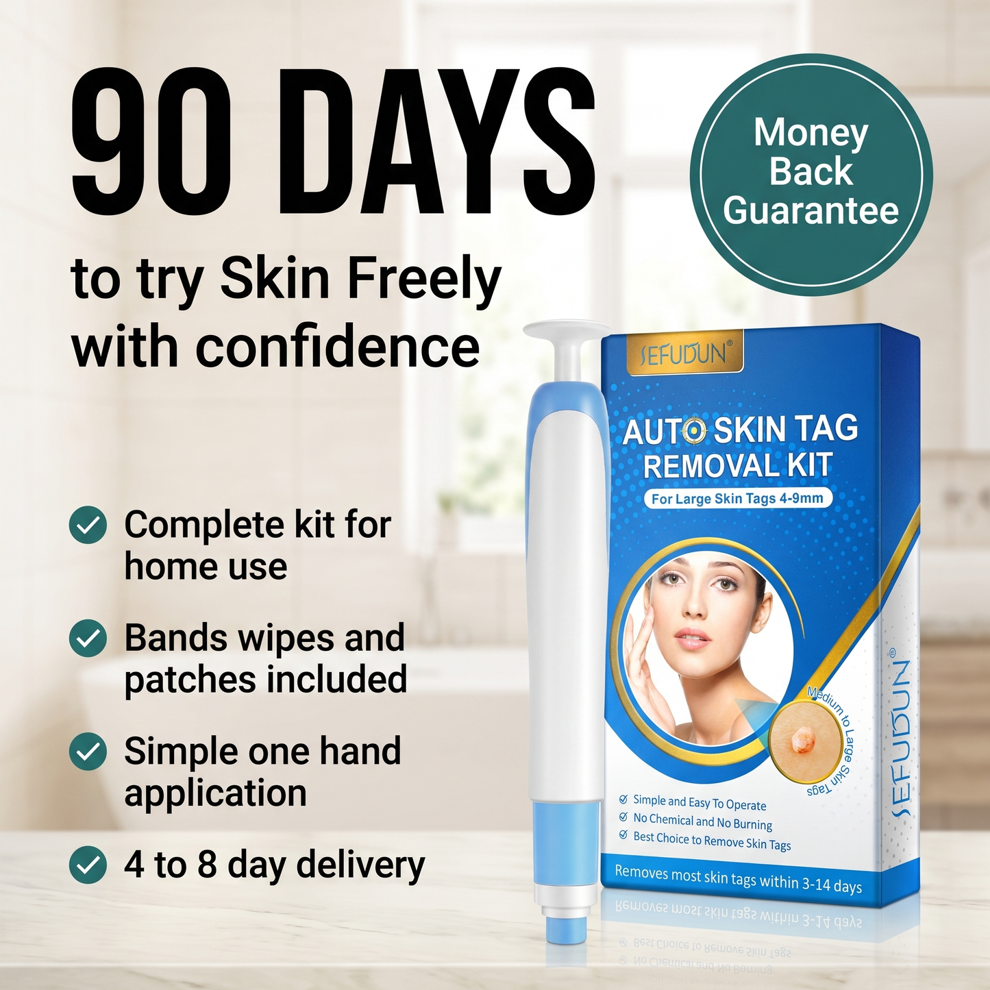 SkinFreely Skin Tag Removal Kit